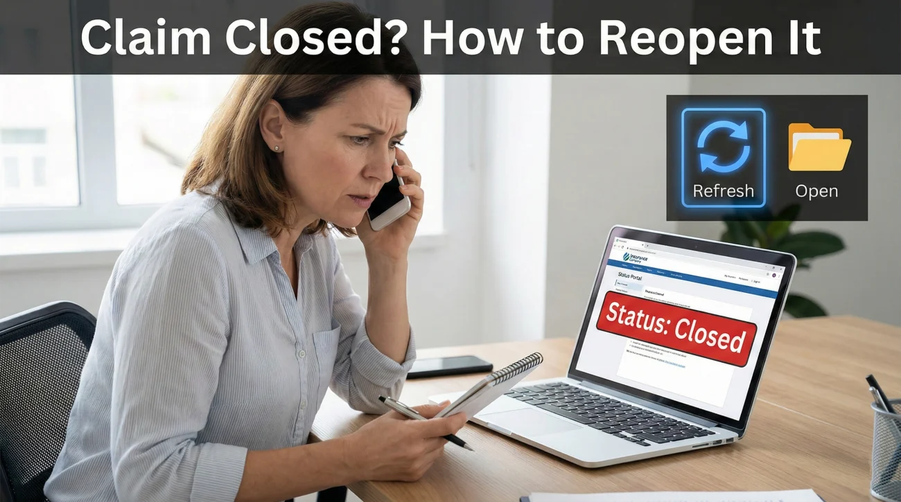Insurance Claim Closed Unexpectedly