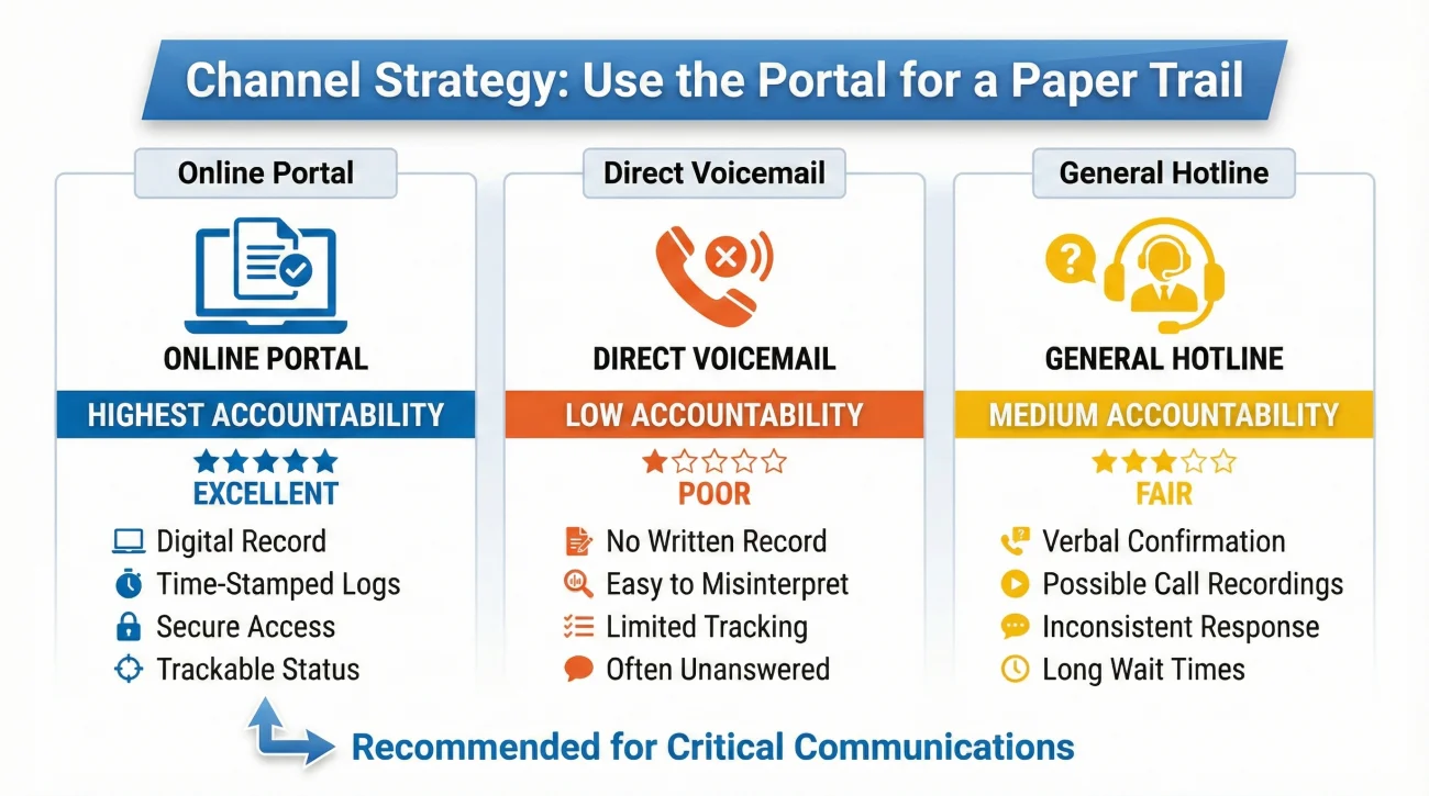 Insurance Claim Communication Channel Effectiveness For Scheduling