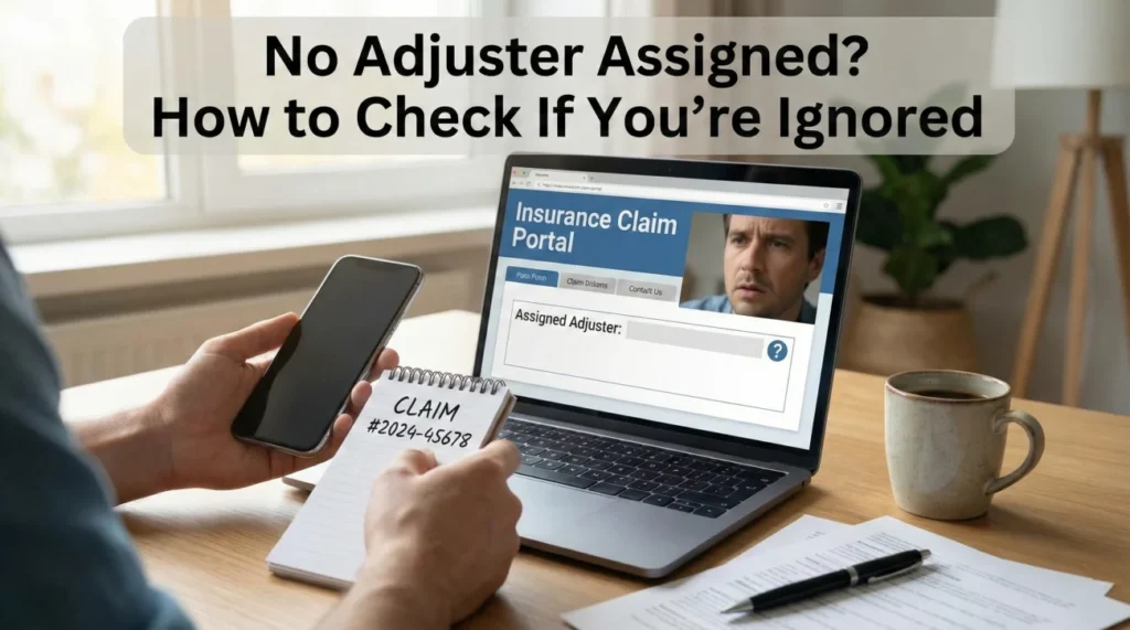 No Adjuster Assigned Yet