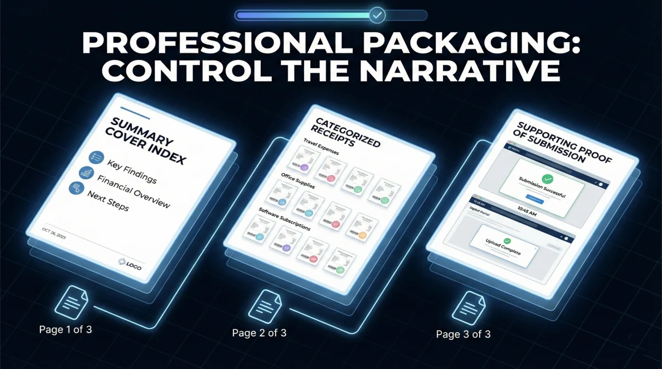 Professional Ale Claim Submission Packet Layout