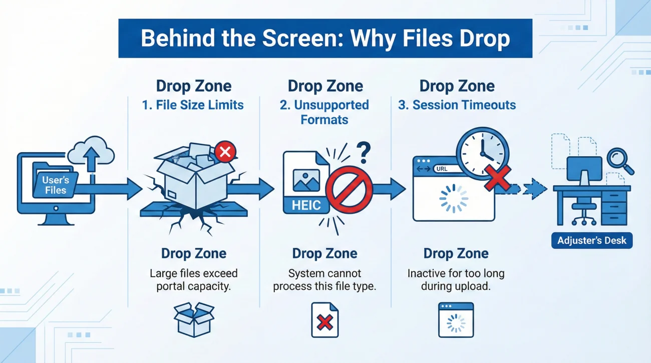 Common Technical Causes For Insurance Portal Upload Failures