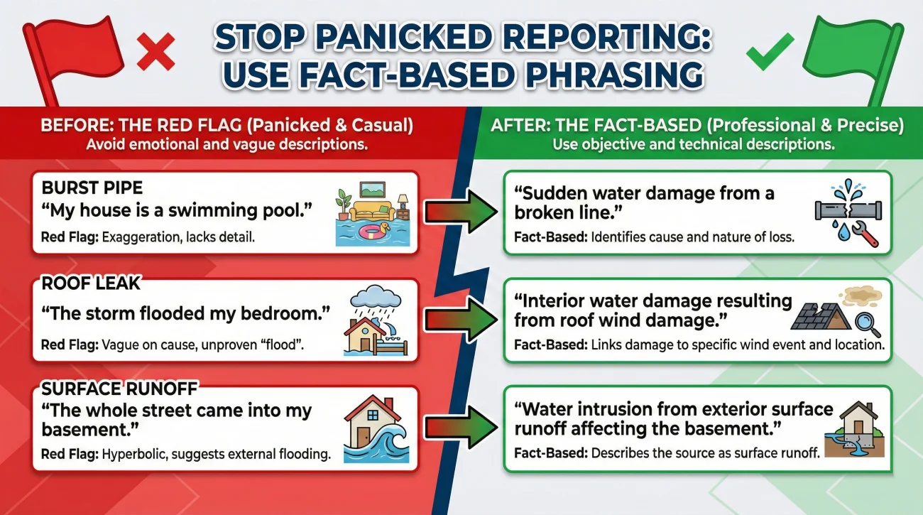 Fact Based Reporting Vs Casual Vocabulary Examples