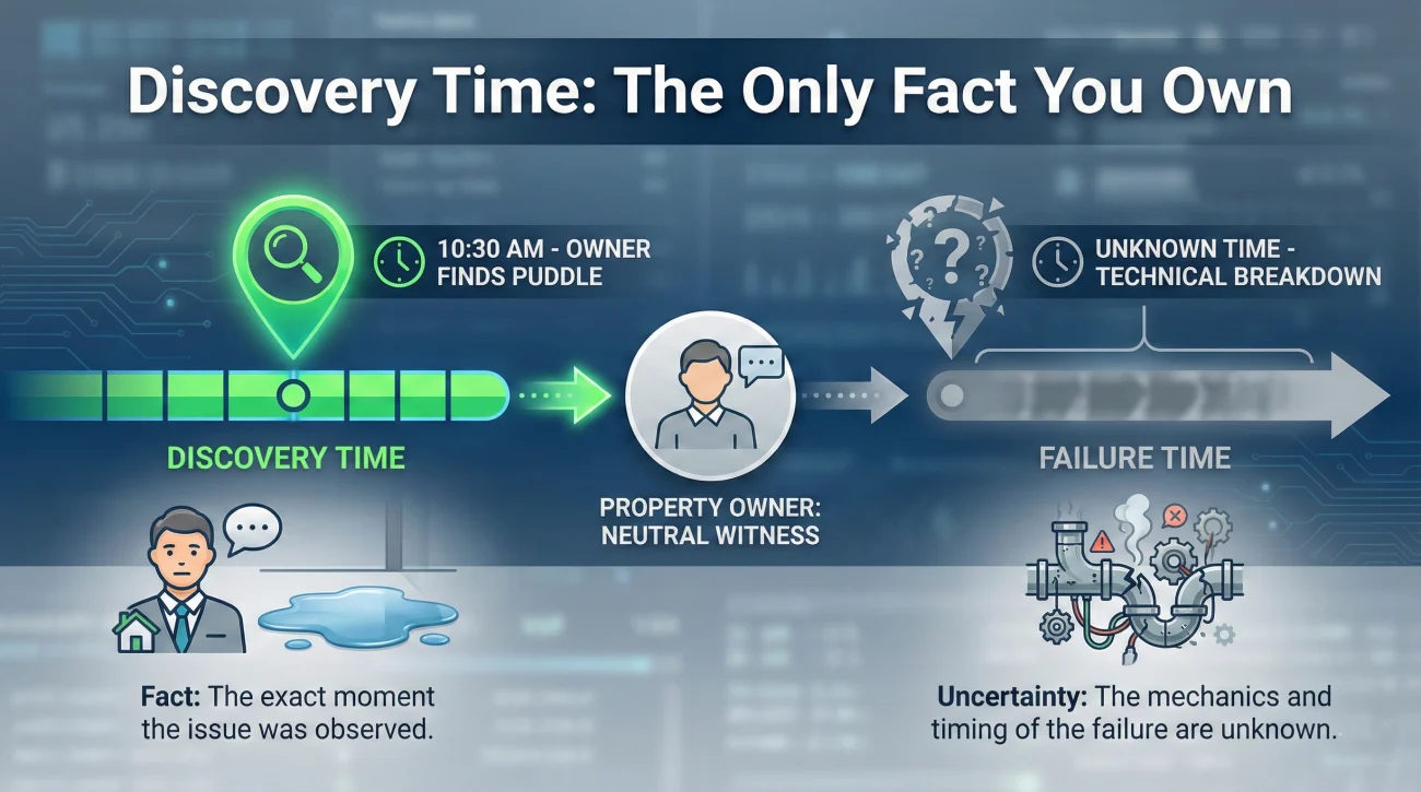 Factual Discovery Timeline For Property Damage