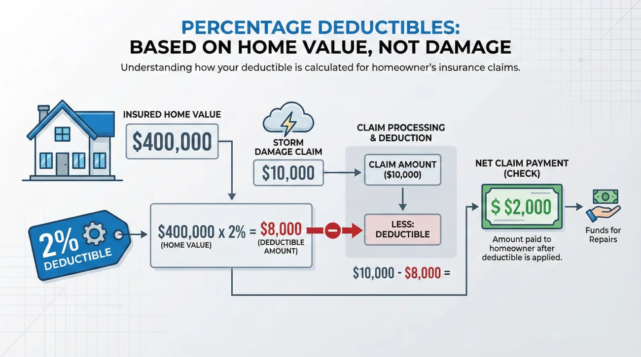 How Percentage Deductibles Affect Insurance Payouts