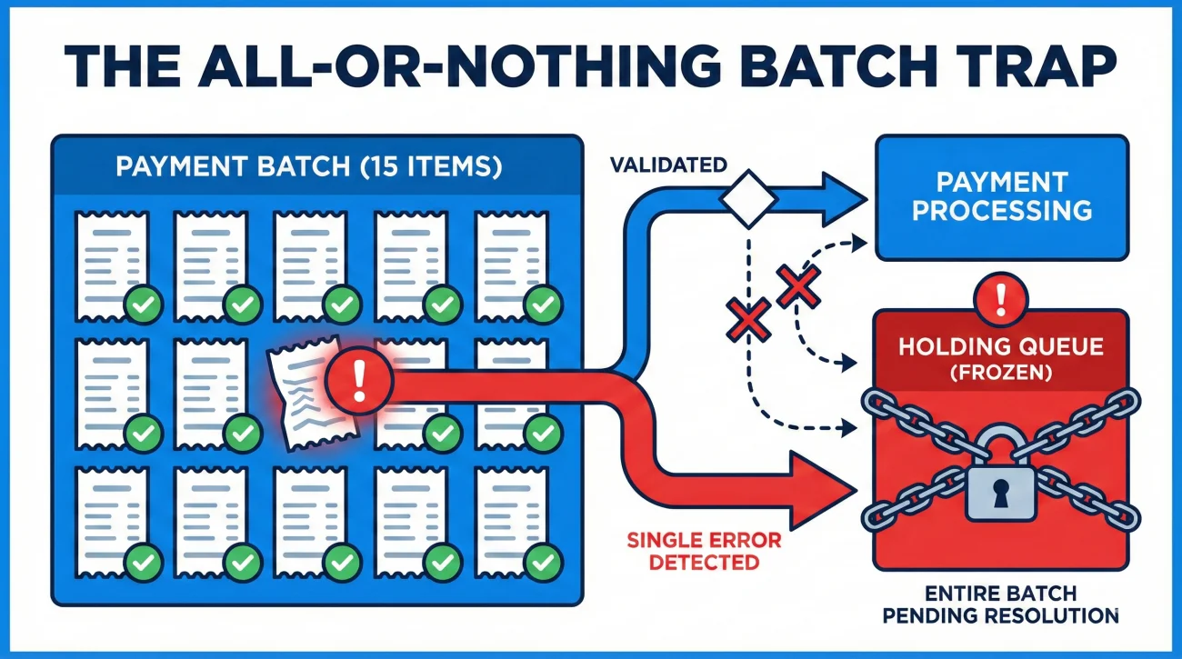 Insurance Claim ALE Batch Processing Workflow