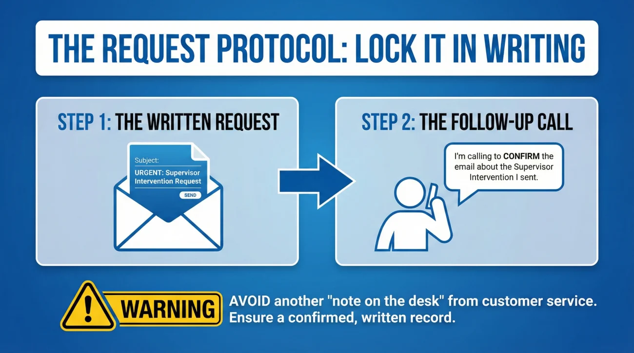 Professional Protocol For Requesting A Claims Supervisor