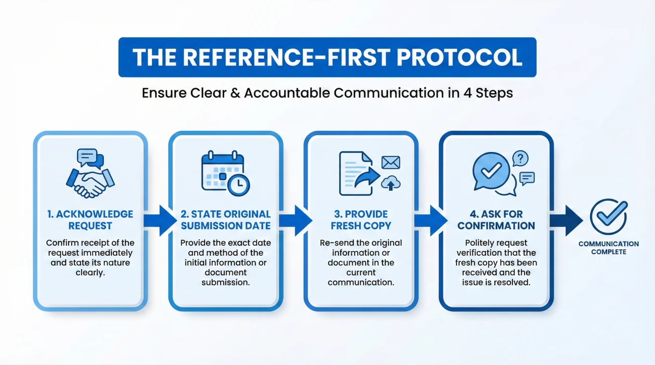 Reference First Response Protocol Steps
