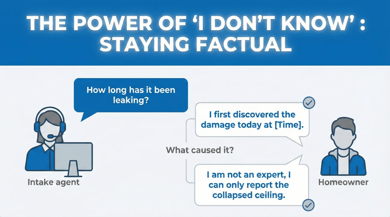 Safe Phrasing For Insurance Claim Intake Questions