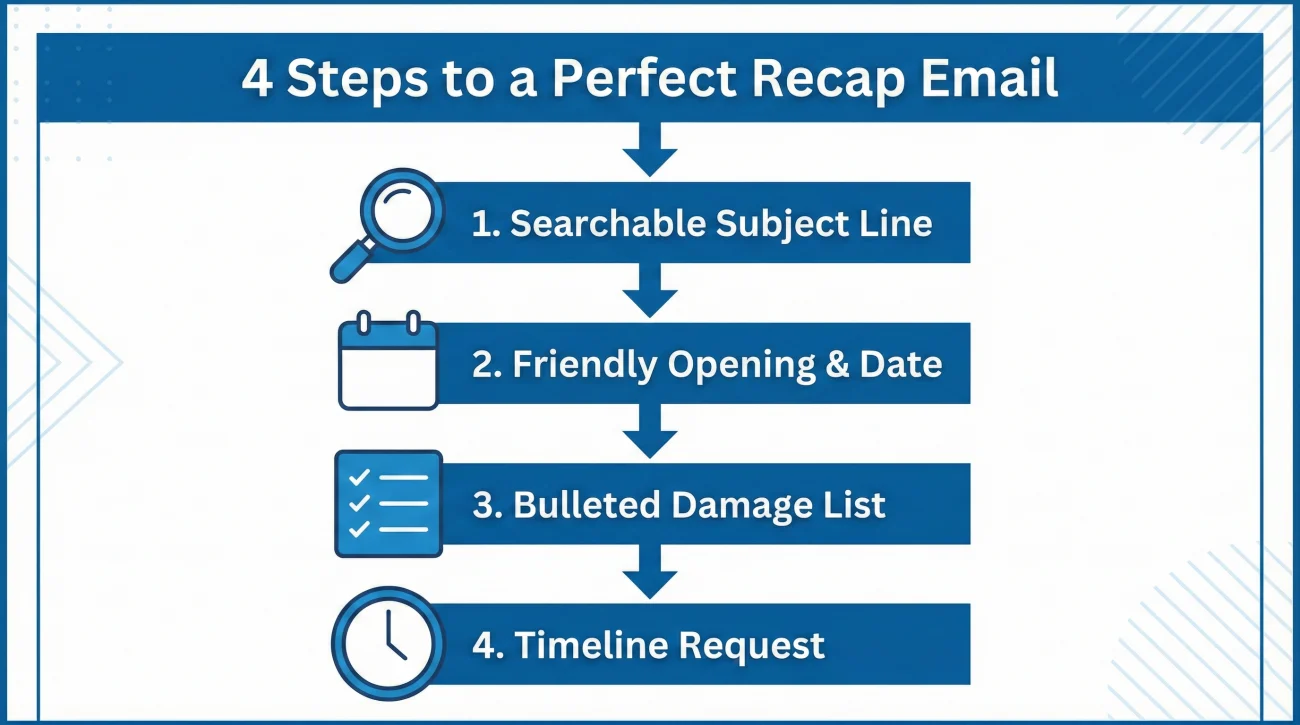 Step By Step Post Inspection Email Framework
