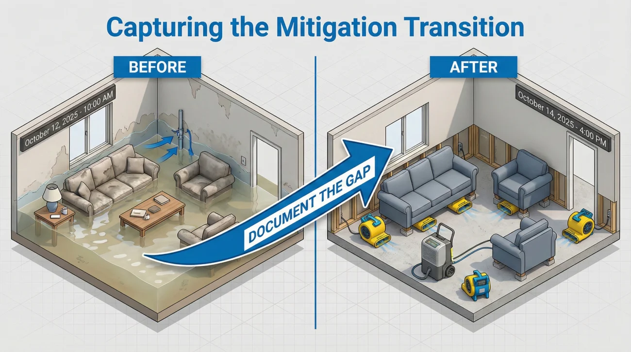 Tracking Property Mitigation And Cleanup Phases