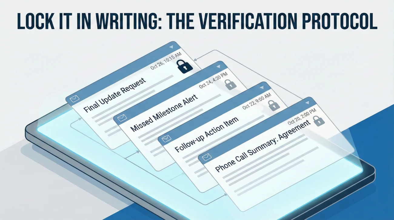 Verification Email Strategy For Claim Documentation