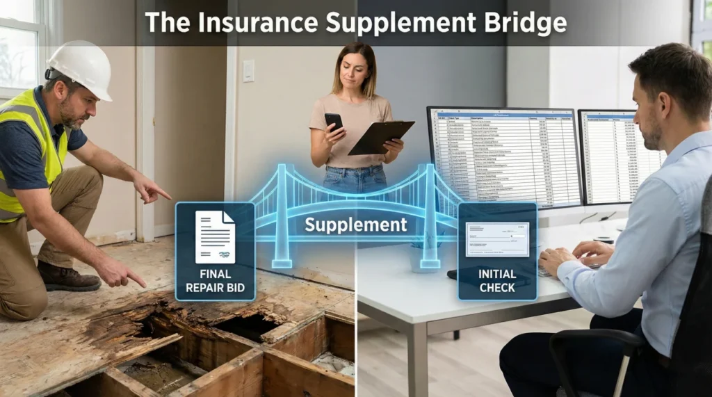 Contractor Submits Supplement Workflow