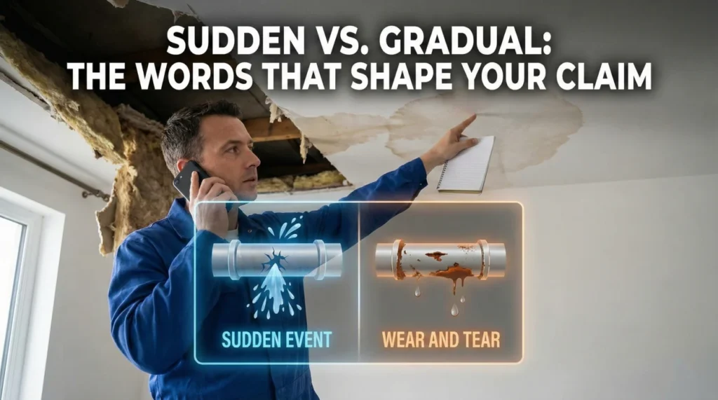 Wear And Tear Vs Sudden Damage Insurance