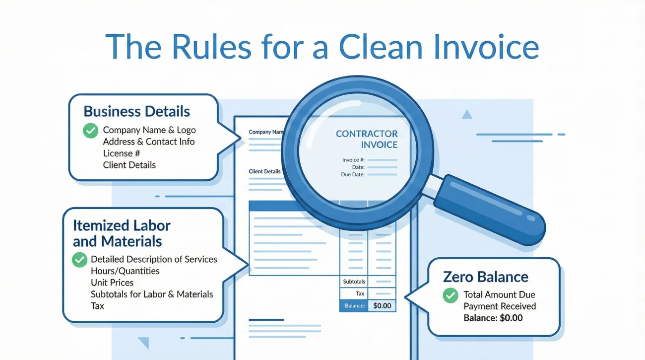 Contractor Invoice Audit Requirements