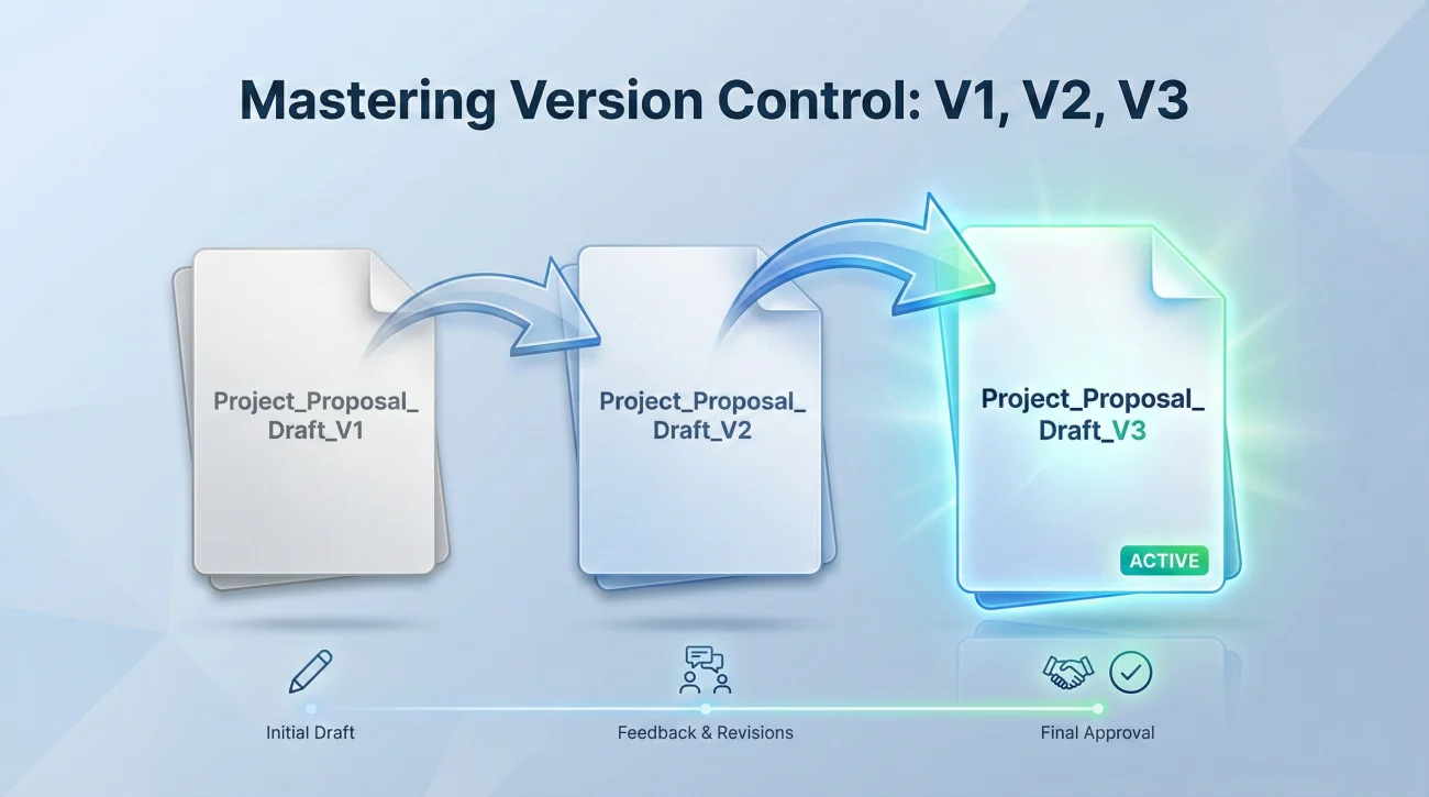 Document Version Control For Insurance Claims
