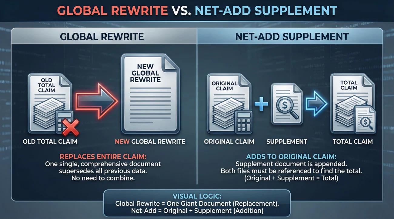 Global Rewrite Vs Net Add Revision Methods