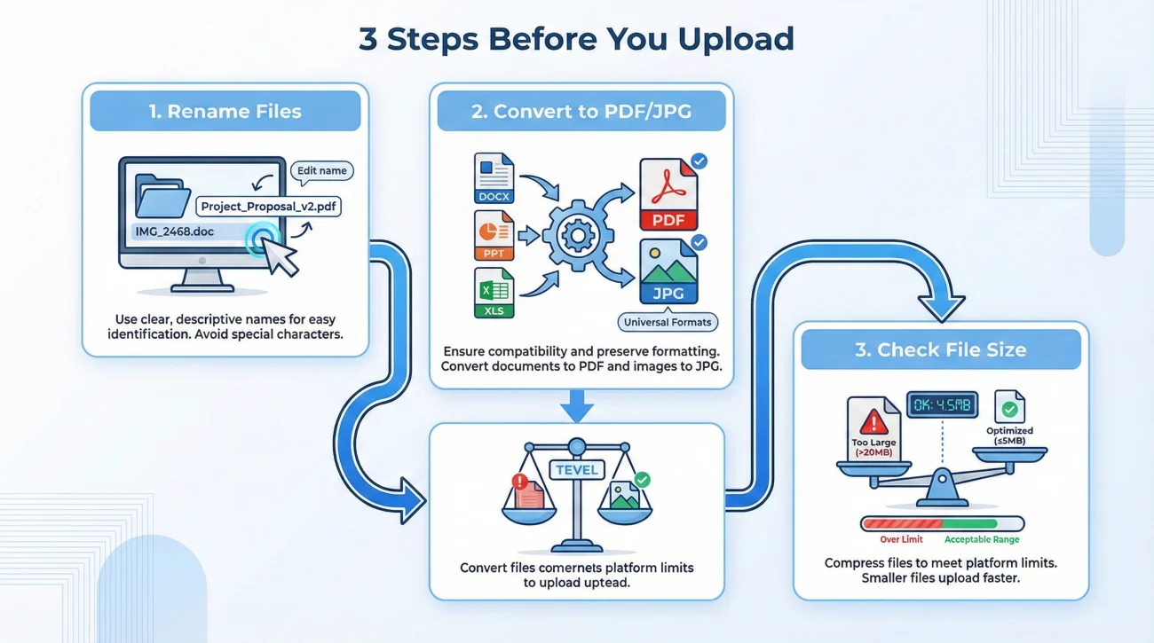 Insurance Claim File Preparation Steps