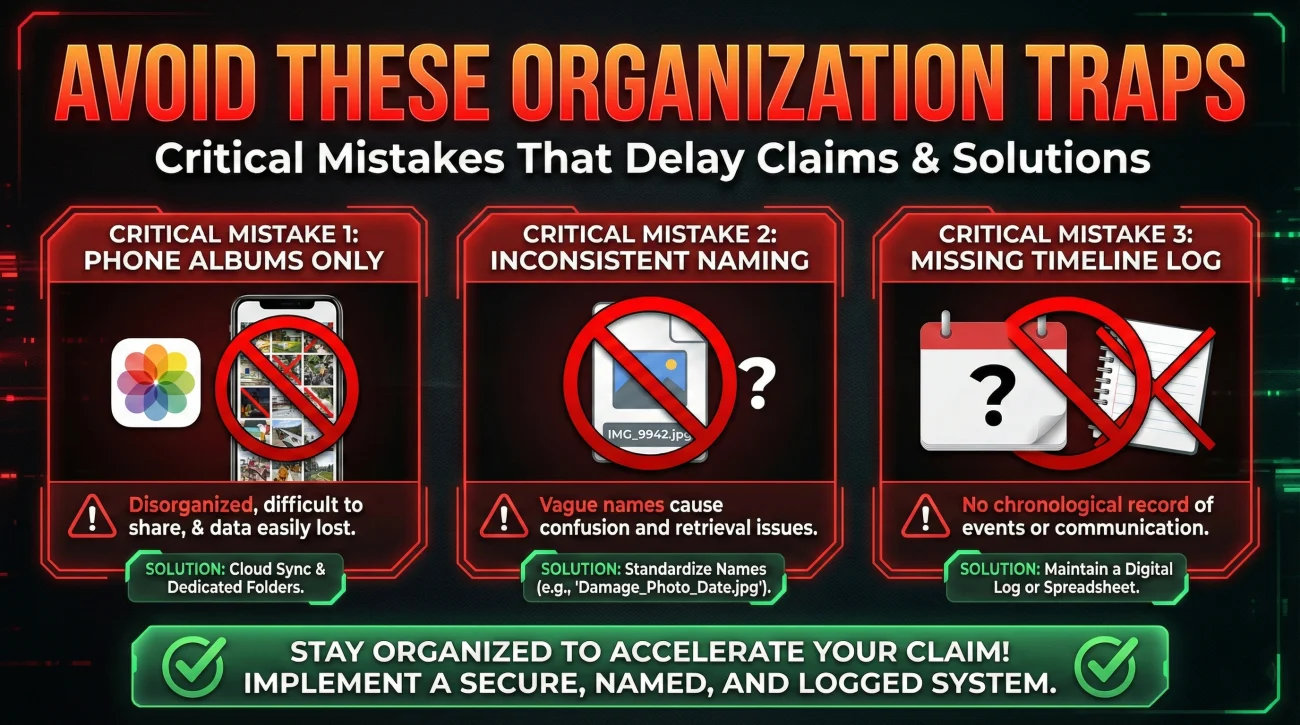 Property Claim Documentation Errors To Avoid