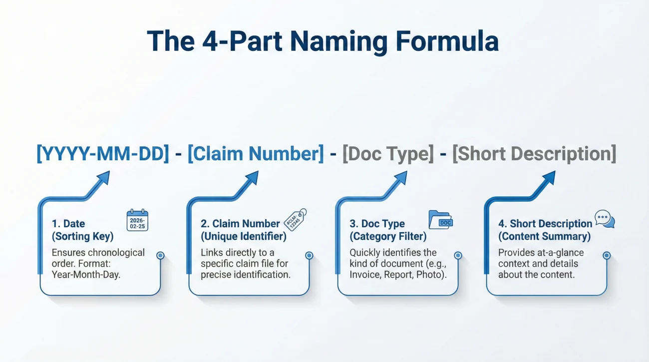Standardized File Naming Formula