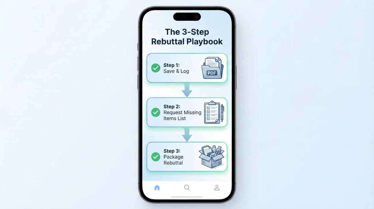 Step By Step Claim Rebuttal Action Plan
