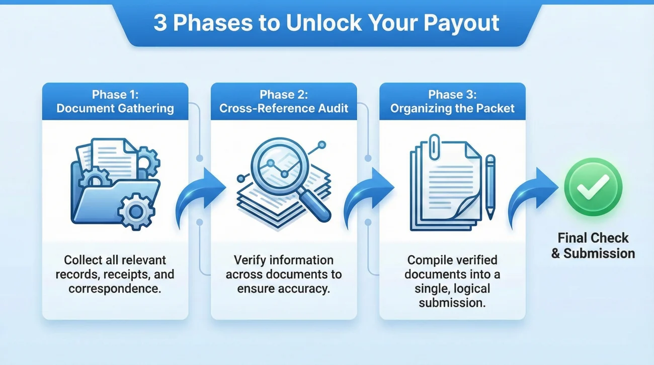 Three Phase Claim Verification Process