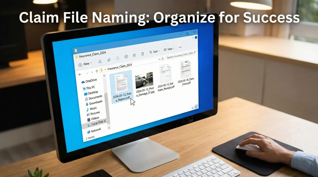 Insurance Claim File Naming Convention