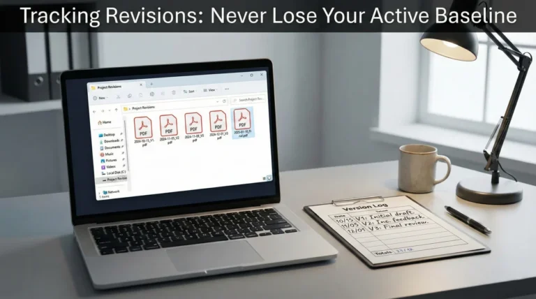 Tracking Estimate Revisions: Managing Multiple Versions of Your Claim